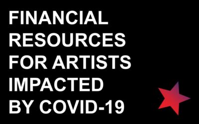 Financial Resources for Artists Impacted by COVID-19