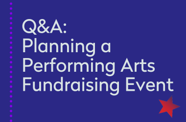 Fundraising Q&A: Planning a Fundraising Event