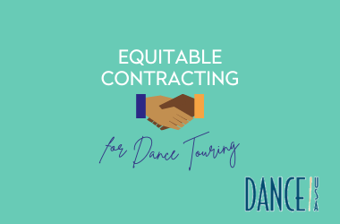 Creating More Equity in the Dance Ecosystem