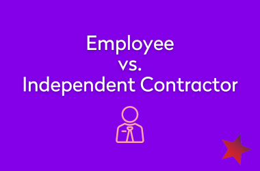 Employee versus Independent Contractor