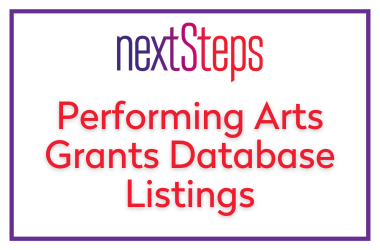 Performing Arts Grants Database Listings
