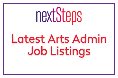 Latest Arts Admin Job Listings